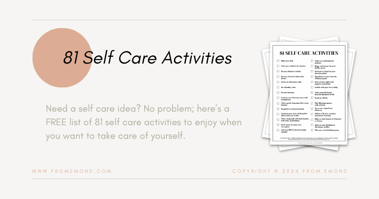 self care activities